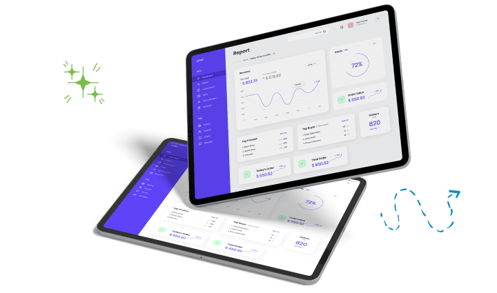 Visual of a customized tech environment highlighting bespoke software solutions designed to enhance business operations.