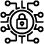 Icon depicting network segmentation for cybersecurity